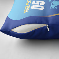 Custom Saint Lucia 2026 Cricket Pillow Cover Kings Never Fall