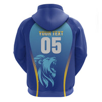 Custom Saint Lucia 2026 Cricket Zip Hoodie Kings Never Fall