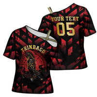 Custom Trinbago 2026 Cricket Cross Shoulder Shirt Ride To Victory