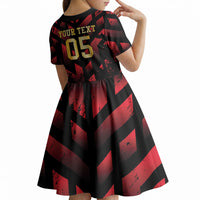 Custom Trinbago 2026 Cricket Kid Short Sleeve Dress Ride To Victory