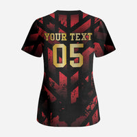 Custom Trinbago 2026 Cricket Scrub Top Ride To Victory