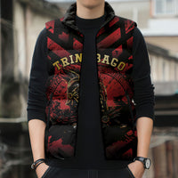 Custom Trinbago 2026 Cricket Sleeveless Puffer Jacket Ride To Victory