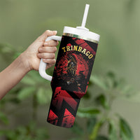 Custom Trinbago 2026 Cricket Tumbler With Handle Ride To Victory