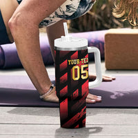 Custom Trinbago 2026 Cricket Tumbler With Handle Ride To Victory