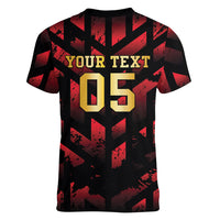 Custom Trinbago 2026 Cricket Women V-Neck T-Shirt Ride To Victory