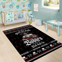 Funny Vikings Christmas Area Rug Falalalala Valhalla LT05 - Wonder Print Shop