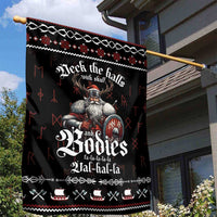 Funny Vikings Christmas Garden Flag Falalalala Valhalla LT05 - Wonder Print Shop