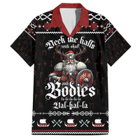 Funny Vikings Christmas Hawaiian Shirt Falalalala Valhalla LT05 - Wonder Print Shop