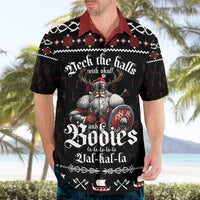 Funny Vikings Christmas Hawaiian Shirt Falalalala Valhalla LT05 - Wonder Print Shop