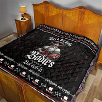 Funny Vikings Christmas Quilt Falalalala Valhalla LT05 - Wonder Print Shop