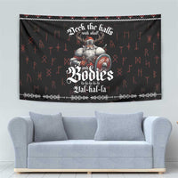 Funny Vikings Christmas Tapestry Falalalala Valhalla LT05 - Wonder Print Shop