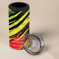 Reggae Legend 4 in 1 Can Cooler Tumbler Love The Life You Live Live The Life You Love