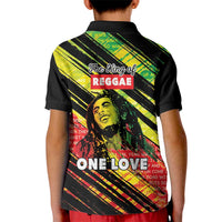 Reggae Legend Kid Polo Shirt Love The Life You Live Live The Life You Love LT05 - Wonder Print Shop