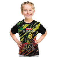 Reggae Legend Kid T Shirt Love The Life You Live Live The Life You Love LT05 - Wonder Print Shop