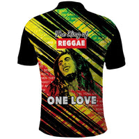 Reggae Legend Polo Shirt Love The Life You Live Live The Life You Love LT05 - Wonder Print Shop