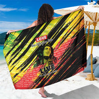 Reggae Legend Sarong Love The Life You Live Live The Life You Love LT05 - Wonder Print Shop