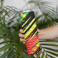 Reggae Legend Skinny Tumbler Love The Life You Live Live The Life You Love LT05 - Wonder Print Shop