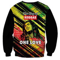 Reggae Legend Sweatshirt Love The Life You Live Live The Life You Love LT05 - Wonder Print Shop