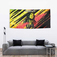 Reggae Legend Tapestry Love The Life You Live Live The Life You Love LT05 - Wonder Print Shop