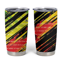Reggae Legend Tumbler Cup Love The Life You Live Live The Life You Love LT05 - Wonder Print Shop