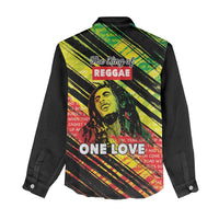 Reggae Legend Women Casual Shirt Love The Life You Live Live The Life You Love LT05 - Wonder Print Shop
