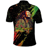 Legend Bob Polo Shirt One Love Heart Destiny LT05 - Wonder Print Shop