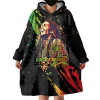 Legend Bob Wearable Blanket Hoodie One Love Heart Destiny LT05 - Wonder Print Shop