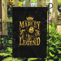 Reggae King Marley Garden Flag Gold Lion LT05 - Wonder Print Shop