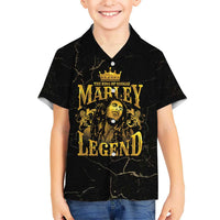 Reggae King Marley Hawaiian Shirt Gold Lion LT05 - Wonder Print Shop