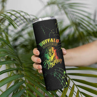 Reggae King Buffalo Soldier Skinny Tumbler Honoring The Legend LT05 - Wonder Print Shop