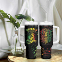 Reggae King Buffalo Soldier Tumbler With Handle Honoring The Legend LT05 - Wonder Print Shop