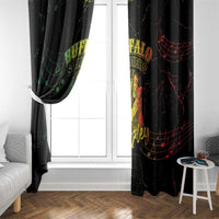 Reggae King Buffalo Soldier Window Curtain Honoring The Legend LT05 - Wonder Print Shop