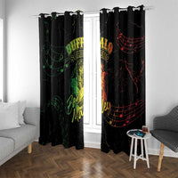 Reggae King Buffalo Soldier Window Curtain Honoring The Legend LT05 - Wonder Print Shop