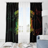 Reggae King Buffalo Soldier Window Curtain Honoring The Legend LT05 - Wonder Print Shop