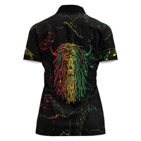 Reggae King Buffalo Soldier Women Polo Shirt Honoring The Legend LT05 - Wonder Print Shop