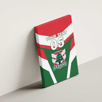 Custom Lebanon Rugby Canvas Wall Art Go Champions - Wonder Print Shop