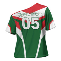 Custom Lebanon Rugby Cross Shoulder Shirt Go Champions - Wonder Print Shop