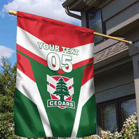 Custom Lebanon Rugby Garden Flag Go Champions - Wonder Print Shop