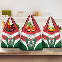 Custom Lebanon Rugby Grocery Bag Go Champions - Wonder Print Shop