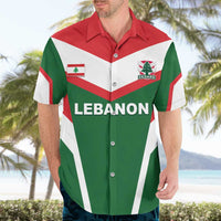 Custom Lebanon Rugby Hawaiian Shirt Go Champions - Wonder Print Shop