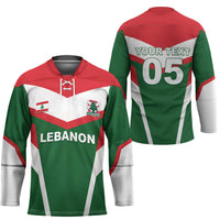 Custom Lebanon Rugby Hockey Jersey Go Champions - Wonder Print Shop