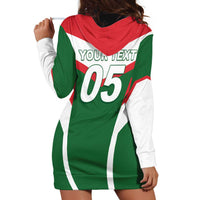 Custom Lebanon Rugby Hoodie Dress Go Champions - Wonder Print Shop