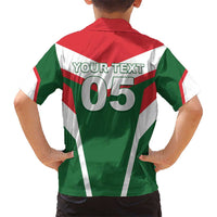 Custom Lebanon Rugby Kid Hawaiian Shirt Go Champions - Wonder Print Shop