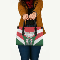 Custom Lebanon Rugby Leather Bag Go Champions - Wonder Print Shop