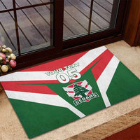 Custom Lebanon Rugby Rubber Doormat Go Champions - Wonder Print Shop