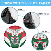 Custom Lebanon Rugby Spare Tire Cover Go Champions - Wonder Print Shop