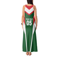 Custom Lebanon Rugby Tank Maxi Dress Go Champions - Wonder Print Shop