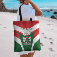 Custom Lebanon Rugby Tote Bag Go Champions - Wonder Print Shop