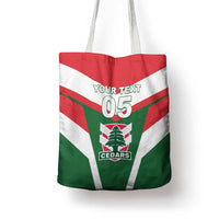 Custom Lebanon Rugby Tote Bag Go Champions - Wonder Print Shop