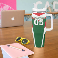 Custom Lebanon Rugby Tumbler With Handle Go Champions - Wonder Print Shop